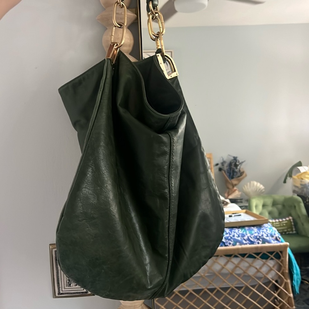 Leather Hobo Bag